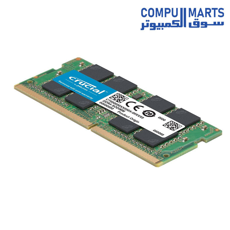 CT16G4SFRA32A - 16GB DDR4 3200 MHz SODIMM Memory Module