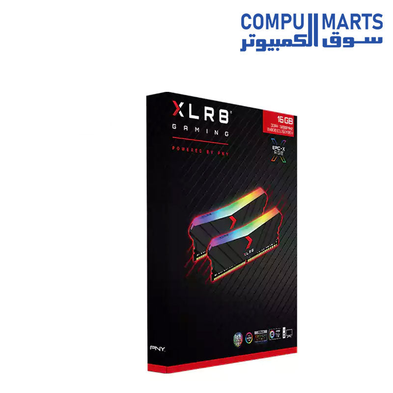 XLR8-RAM-PNY-EPIC-X-Gaming-2x8GB-RGB-DDR4