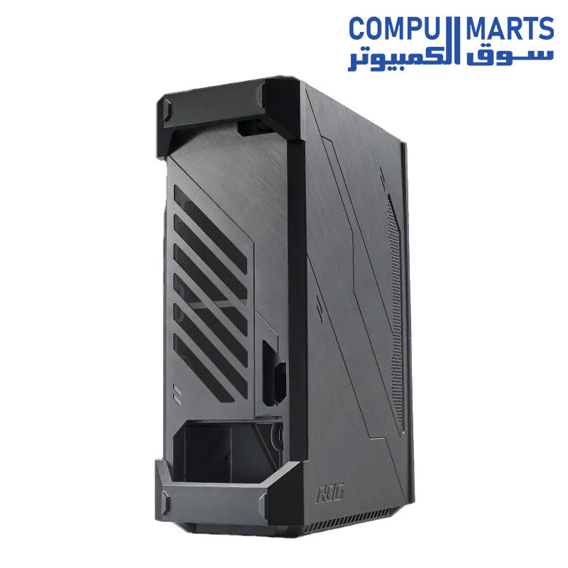 ASUS ROG Z11 Mini-ITX/DTX Mid-Tower PC Gaming Case with Patented 11° Tilt  Design, Compatible with ATX Power Supply or a 3-Slot Graphics,  Tempered-glass Panels, Front I/O USB 3.2 Gen 2 Type-C, Two