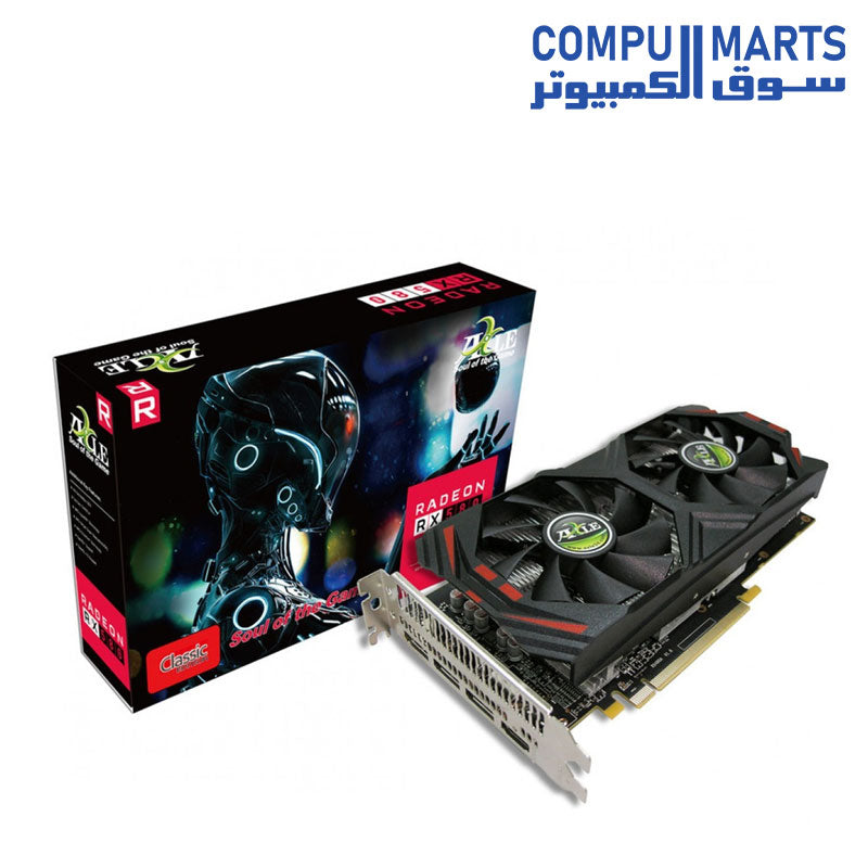 Else Rx580 Axle RX580 AMD Radeon 8GB DDR5 Graphic card – Compumarts Egypt