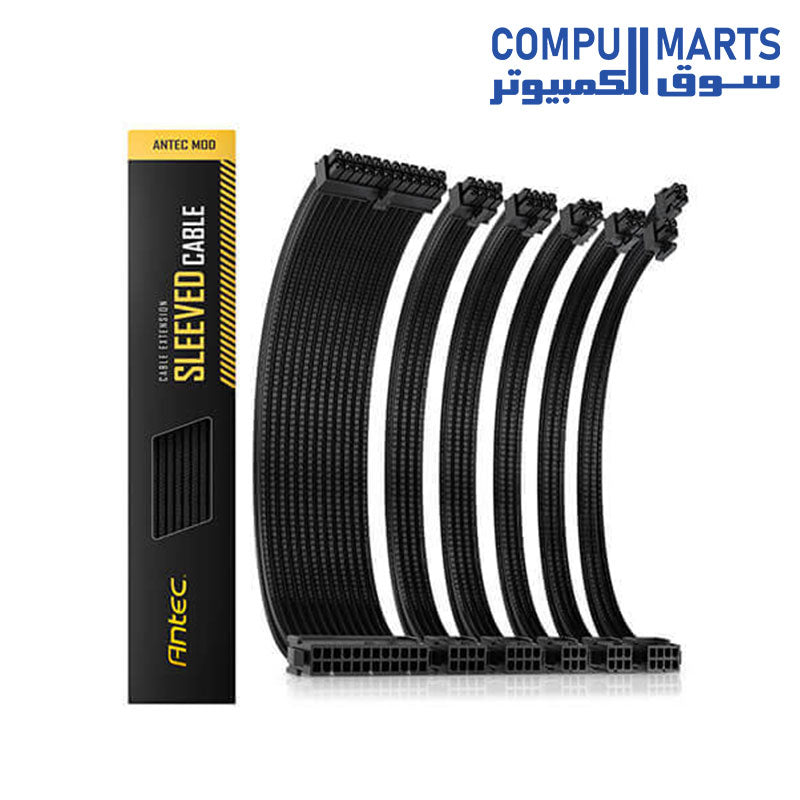 PSU-SCB30-Sleeved-Cable Kit-Antec-PSU-Extension