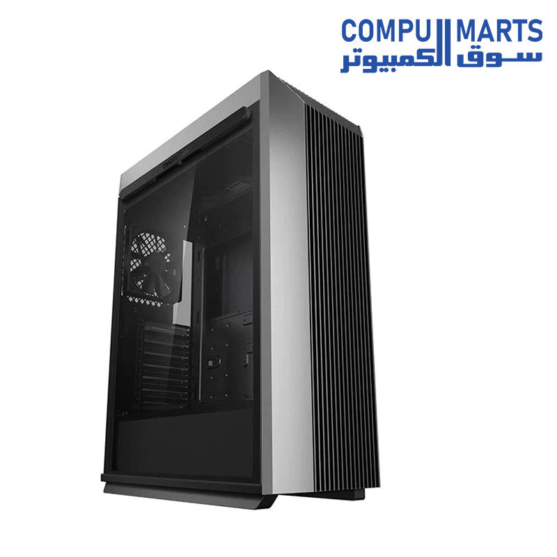 Deepcool Front Panel Case DeepCool CL500 Mid-Tower ATX High Airflow Mesh Front Panel I/O US ...