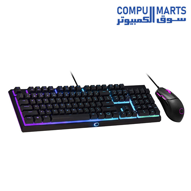 Cooler Master MS110 Combo Bundle with Mem-chanical Gaming Keyboard and ...
