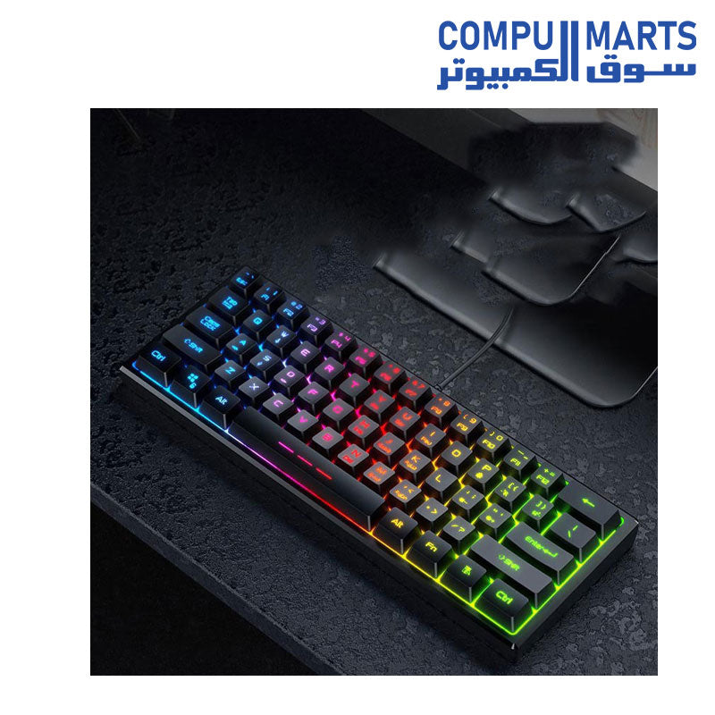 FV-61-Keyboard- Forev -Mini-Mechanical-Gaming-RGB