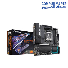 Gigabyte-B650M-AORUS-Elite-AX-AMD-AM5-microATX-Motherboard