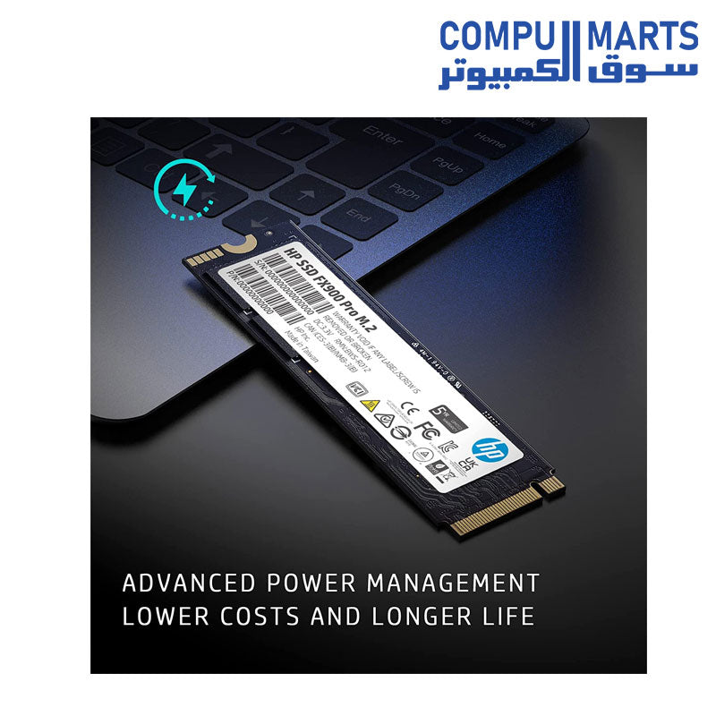 HP FX900 Pro NVMe Gen 4 ゲーミング SSD 1TB HP FX900 Pro M.2 PCIe 4.0 NVMe 1.4 SSD