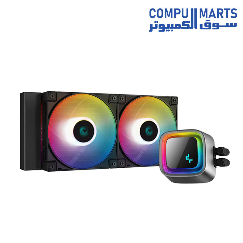 LS520-liquid-cooler-Deepcool-240mm-radiato-high-performance-two-FC120-A-RGB-PWM-fans