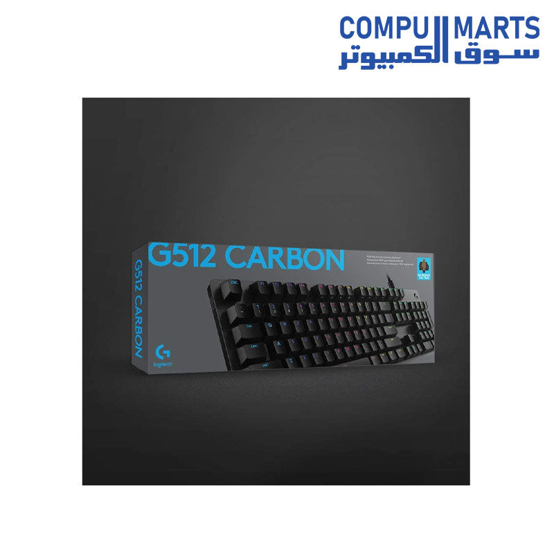 Logitech G512 Carbon LIGHTSYNC RGB Mechanical Gaming Keyboard – Gear Up!  Store
