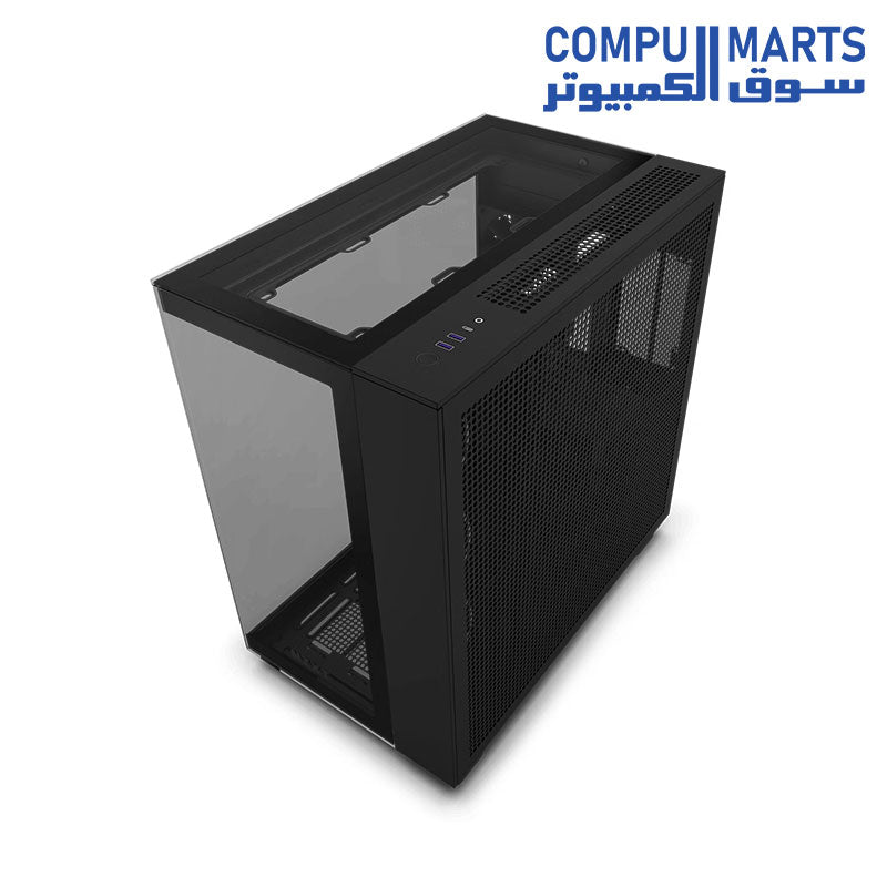 NZXT H9 Elite Premium Dual-Chamber Mid-Tower Tempered Glass Mid Tower –  Compumarts - سوق الكمبيوتر