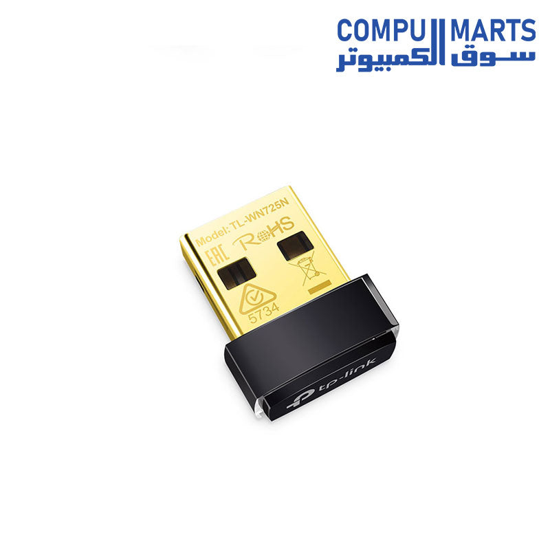 صورة منتج TP-Link TL-WN725N / 150Mbps Wireless N; nano USB