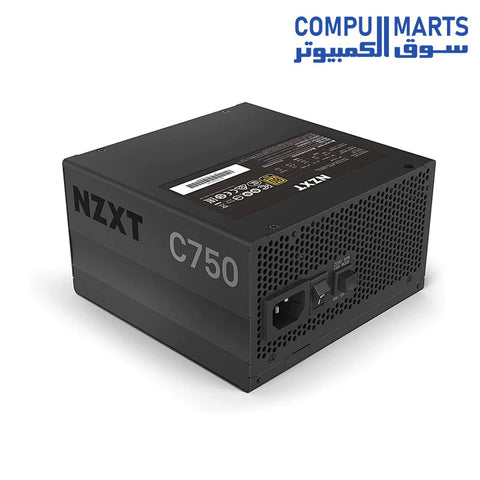 C750-Power Supply-NZXT-Gold-Certified-80-PLUS-750-Watt