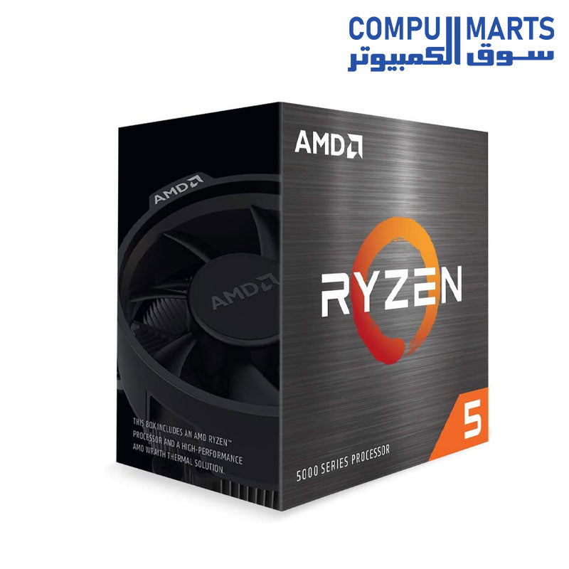 Processors AMD Ryzen 5 5600X Vermeer 3.7Ghz Desktop 6 incredible cores ...