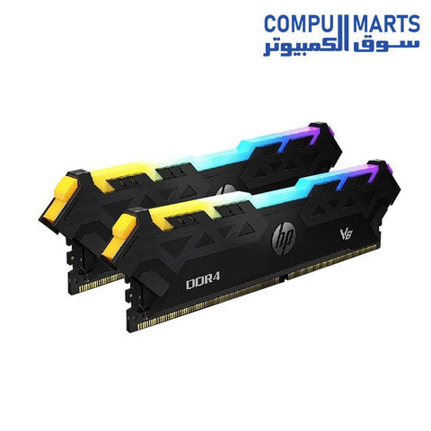 HP V8 RGB DDR4 U-DIMM - Compumarts - سوق الكمبيوتر 