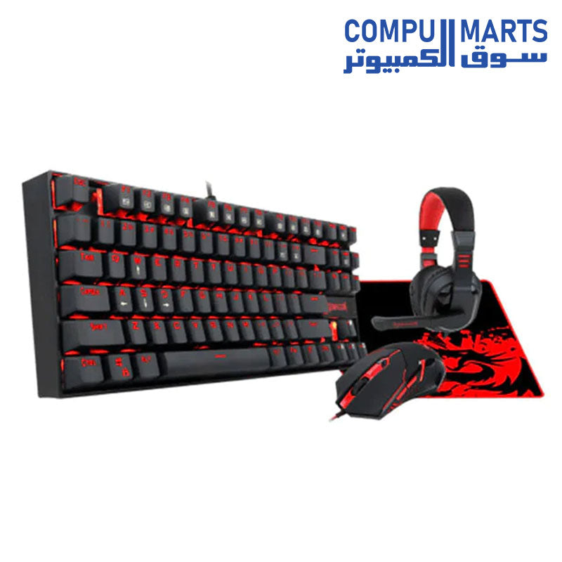 K552-BB-KEYBOARD-MOUSE-MOUSE-PAD-HEADSET-REDRAGON-MECHANICAL-GAMING