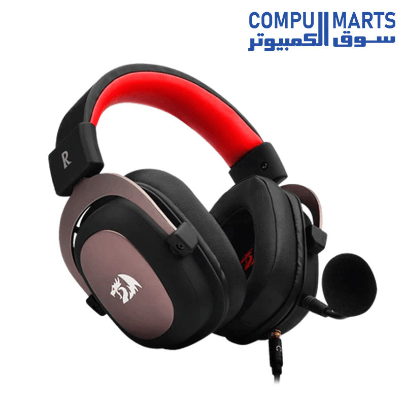 Cuffie Da Gaming Redragon H510 Zeus – Audio 7.1 Surround, Microfono Rimovibile, Memory Foam, Per PC E Console