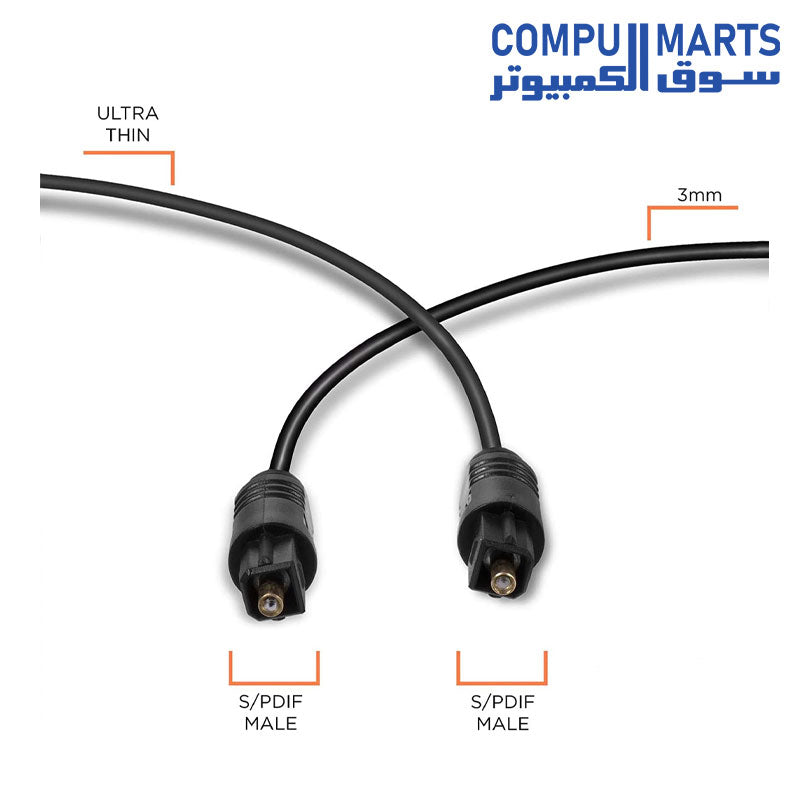 Digital-Optical-Audio-Cable-THE-CIMPLE-CO-3-Pack