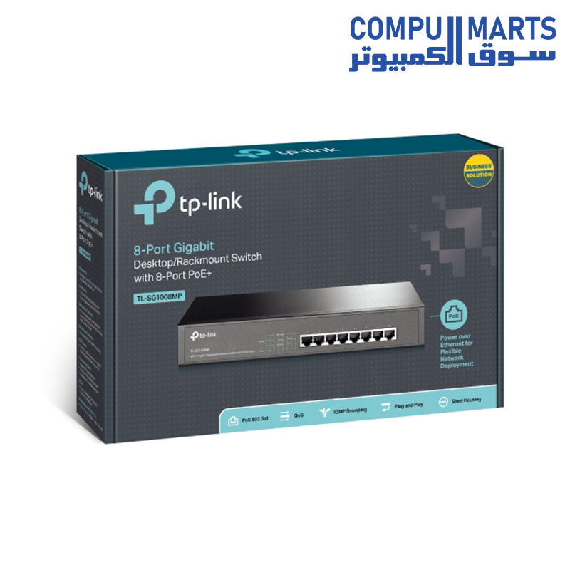 TL-SG1008MP-Switch-TP-Link-8-Port-Gigabit-Desktop-Rackmount-Switch-with-8-PoE-+-Ports