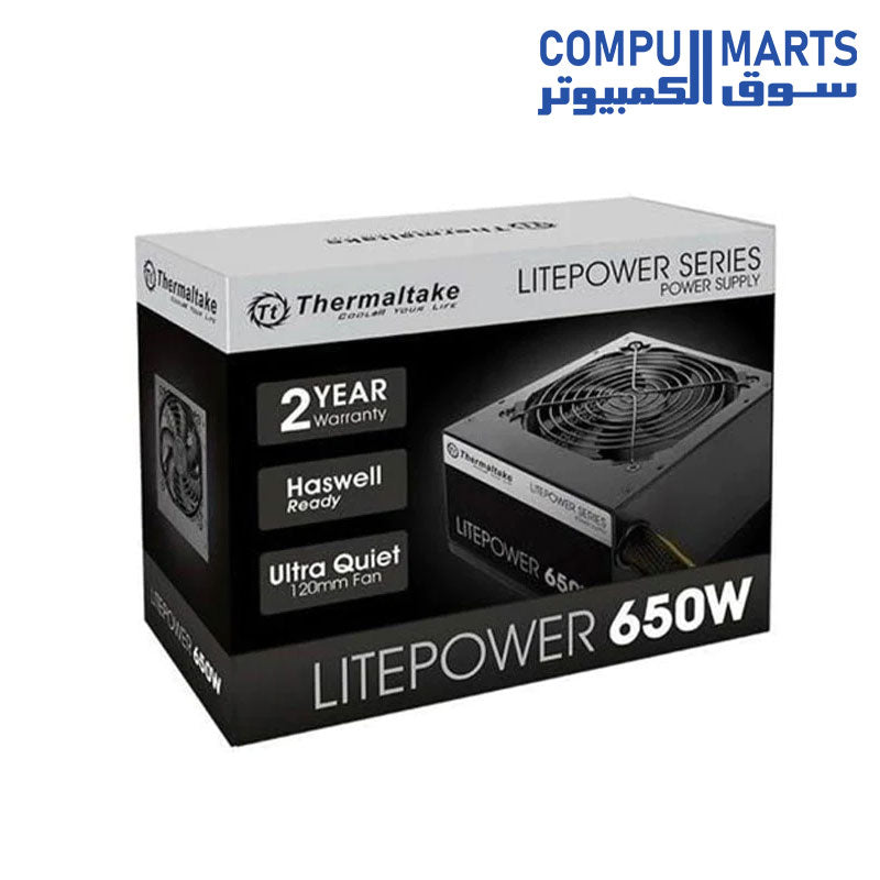 Litepower-Power Supply-Thermaltake-650-Watt