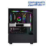 DUKE-CASE-XIGMATEK-ATX-USB3.0x1-Black-TG-Frontpanel-4PCS X24F