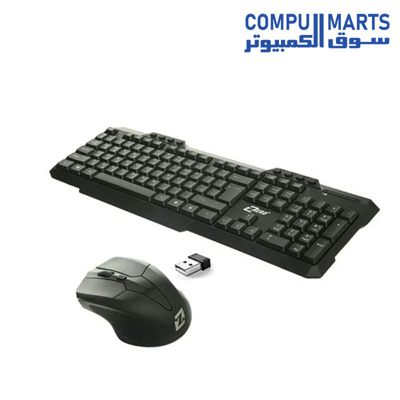 ZR-5608-Keyboard-And-Mouse-ZERO-WIRELESS-Black