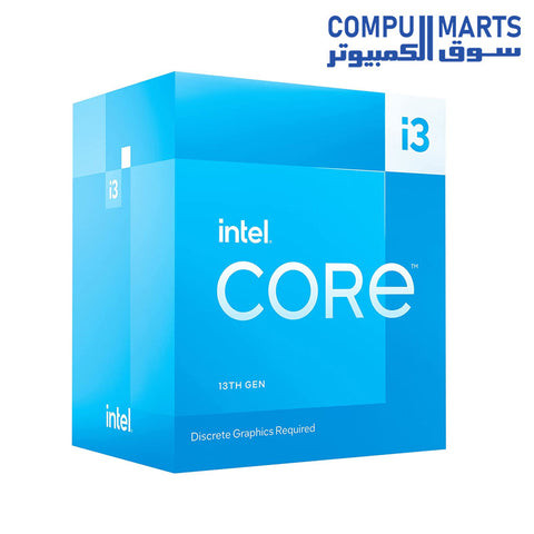Intel Core i3-13100F Processor 12M Cache, up to 4.50 GHz