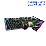 AX1COM31-Keyboard-Mouse-Mouse-pad-AXGON-Wired