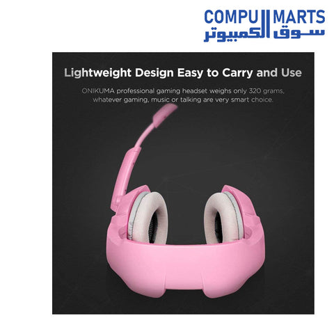 Onikuma K5 3.5mm Gaming Headphones Casque Earphone Headset with