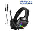 ONIKUMA K20 Stereo RGB Gaming Headset with LED Light Noise-Cancelling Mic Black