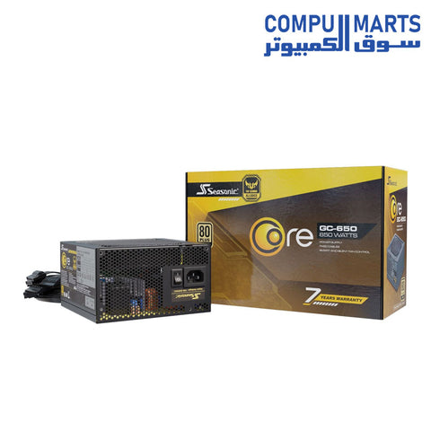 CORE-GC-650-Non-Modular-Power-Supply-Seasonic-80-PLUS-Gold-650-Watts 