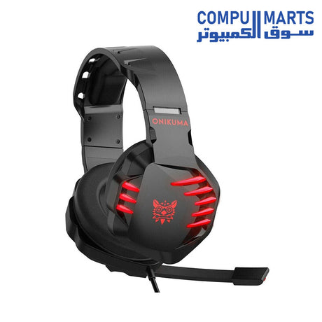 ONIKUMA M830 USB gaming microphone with RGB lighting