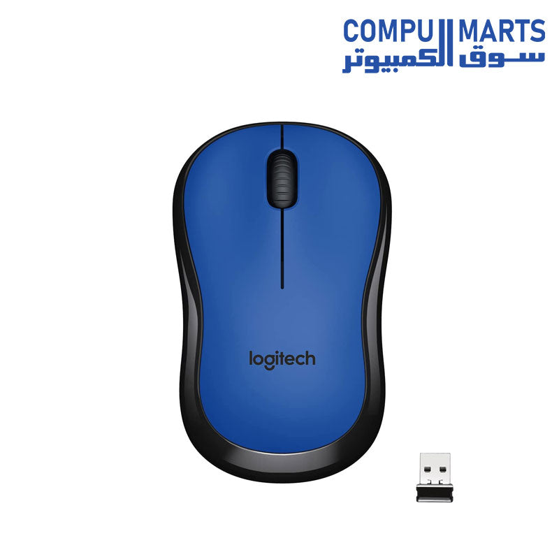 M220-mouse-logitech-Red-Blue-White