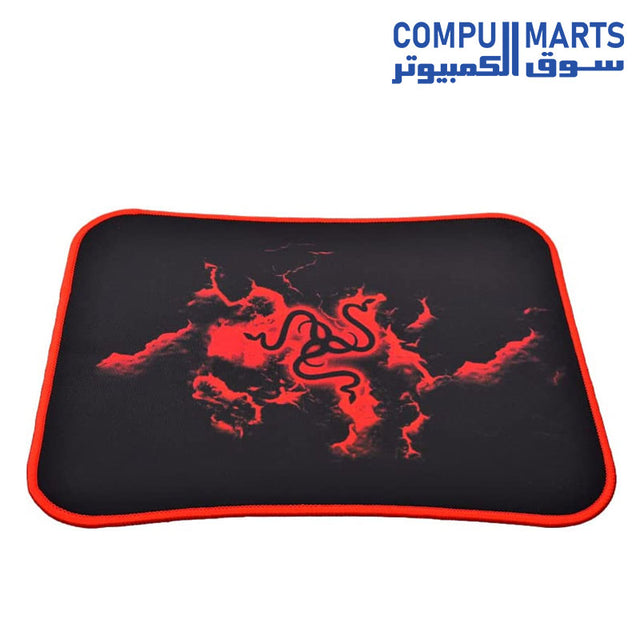 Generic Q6 Gaming Mouse Pad Black and Red