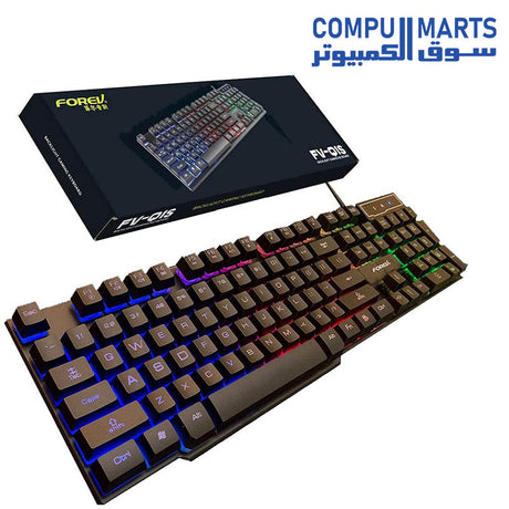  FV-Q1S-Keyboard-Forev-USB-Membrane