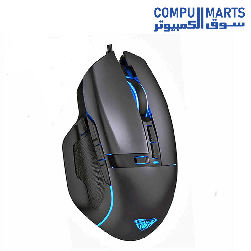 F808-Mouse-Aula-Gaming-RGB-FPS/MOBA