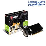 ELSA GT 710 2G entegre 2GB GDDR5 64bit bellek arayüzü grafik kartı VGA kartları ELSA GT 710 2G entegre 2GB GDDR5 64bit bellek arayüzü grafik kartı VGA kartları